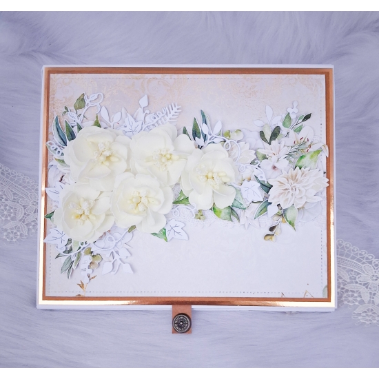 Czekoladnik na Merci ręcznie robione pudełko 3D MZ03