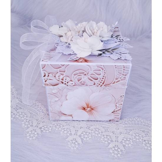 Chrzest Święty Exploding Box ręcznie robiony EBCH04