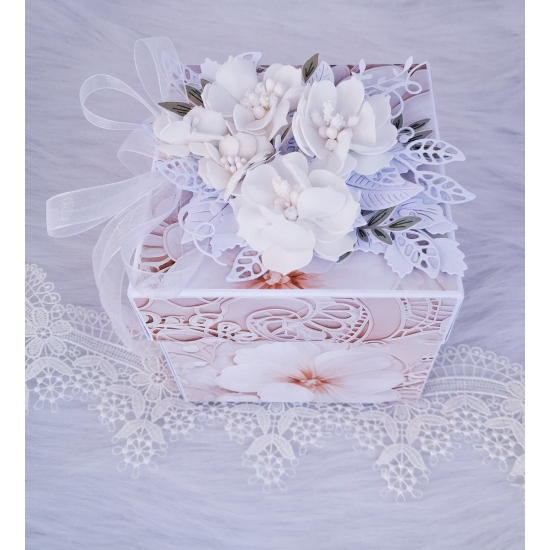 Chrzest Święty Exploding Box ręcznie robiony EBCH04