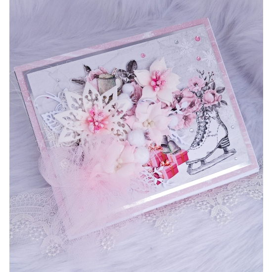 Czekoladnik na Merci ręcznie robione pudełko 3D świąteczny MR002