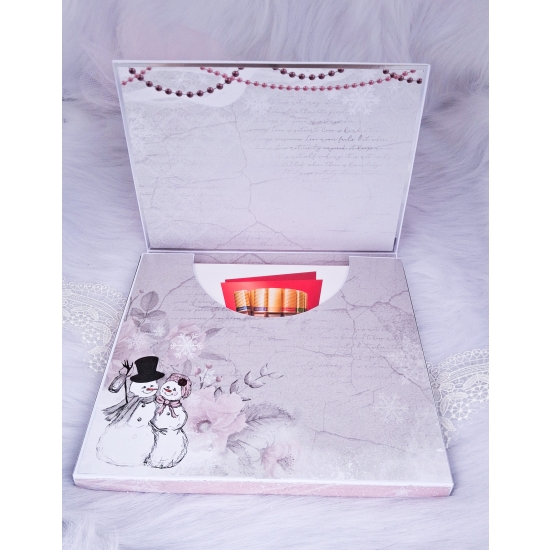 Czekoladnik na Merci ręcznie robione pudełko 3D świąteczny MR002