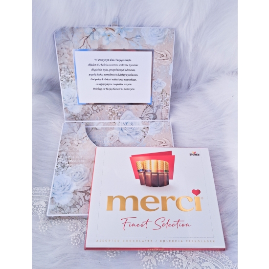Merci Czekoladnik Dzień Babci + czekoladki