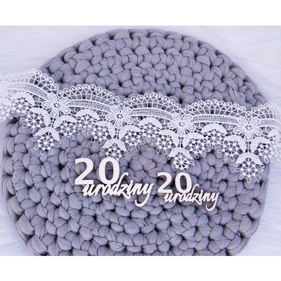 Tekturka 20 urodziny