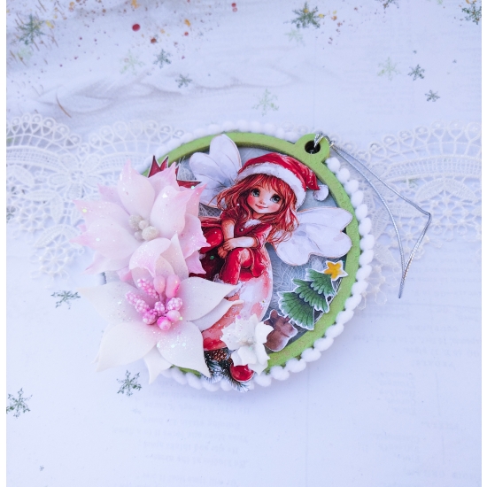 Bombka - zawieszka ręcznie robione 1 szt.