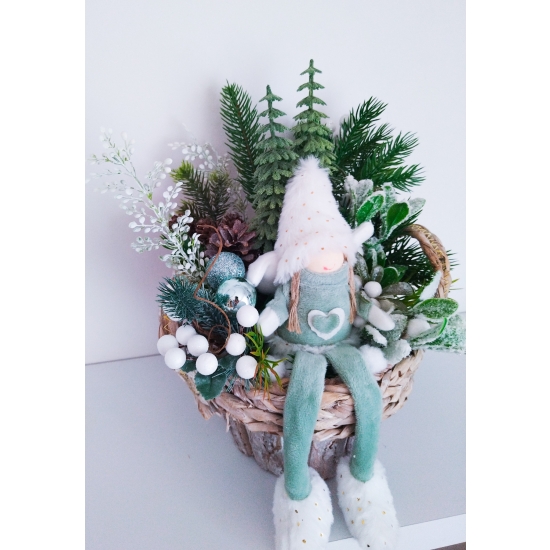 Stroik bożonarodzeniowy zielony