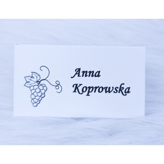 Winietka z winogronem Pierwsza Komunia Święta